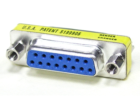 Coms D-SUB AUI 젠더[2열 15F/F] [G0678]