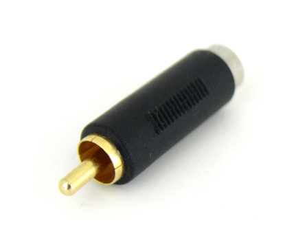 디바이스마트,커넥터/PCB > I/O 커넥터 > 젠더류 > SVHS 젠더,Coms,AV젠더 SVHS(4P)F/RCA(M) [G9063],SVHS 변환 젠더 / SVHS FEMALE - RCA MALE