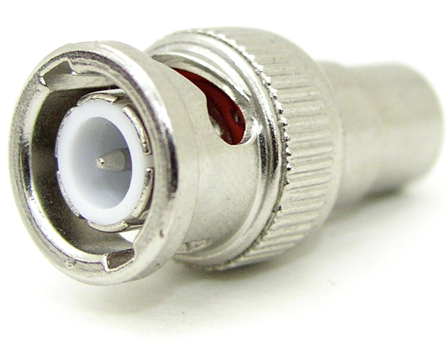 디바이스마트,커넥터/PCB > RF커넥터/케이블 > BNC 커넥터,Coms,BNC 젠더(BNC M/RCA F) [K0709],BNC 변환 젠더 / BNC MALE - RCA FEMALE