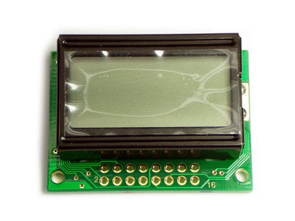디바이스마트,LED/LCD > LCD 캐릭터/그래픽 > 캐릭터 LCD,,HY-0802B-104-R,8X2 Line(35.8mm*29.0mm*12.5mm), Yellow Green Backlight, 소형 캐릭터 LCD모듈