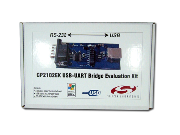 디바이스마트,MCU보드/전자키트 > 개발용 장비 > USB컨버터/RS232컨버터,,CP2102EK USB-UART Bridge Evaluation Kit,