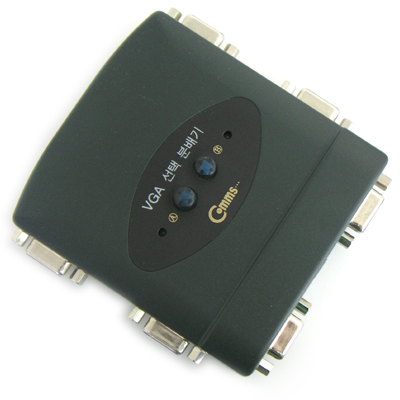 디바이스마트,컴퓨터/모바일/가전 > 네트워크/케이블/컨버터/IOT > KVM스위치/분배기/선택기 > 모니터 선택/분배/확장기,Coms,모니터 선택 분배기 4:2 (Matrix) [LC094],