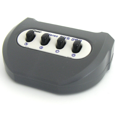 디바이스마트,컴퓨터/모바일/가전 > 네트워크/케이블/컨버터/IOT > KVM스위치/분배기/선택기 > 기타 선택기/분배기,Coms,Stereo 수동 선택기 4:1 [LC086],