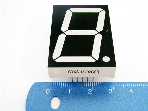 디바이스마트,LED/LCD > FND/도트매트릭스 > FND(세그먼트LED) > FND,Any Vendor,15102CSR,배열 : 1자리 / 사이즈 : 30.6x44mm / 전력 : 40mW / 색상 : 레드(Red) / Cathode타입