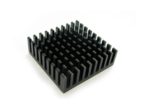 사각 방열판(크로스/흑색)-35x35x11