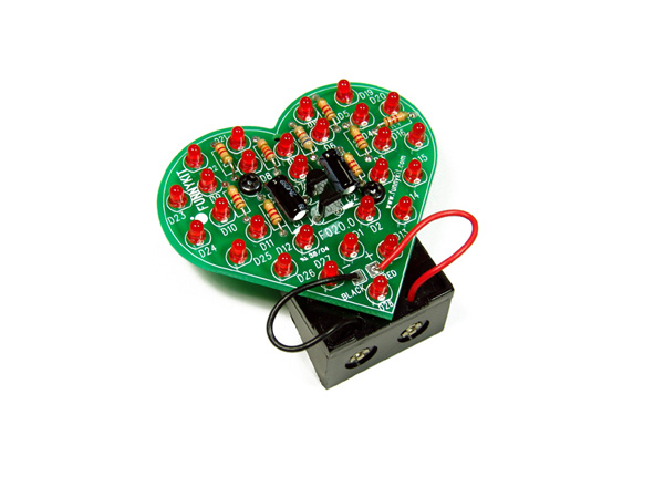 하트 LED깜박이(F020)