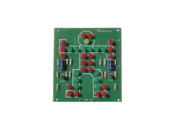 Dancing Robot Flasher, 33LEDs(FK169)