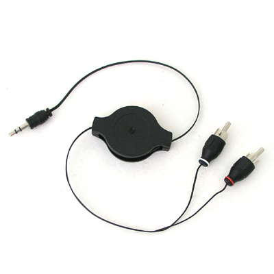 디바이스마트,케이블/전선 > 영상/음향 케이블 > 스테레오/RCA 케이블,Coms,스테레오/RCA 2선 자동감김 케이블 1.5m [C2391],RCA 자동 감김 스테레오 케이블 / 길이 : 1.5M