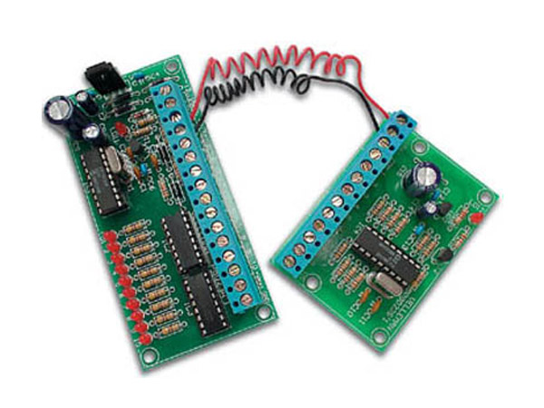 디바이스마트,MCU보드/전자키트 > 버튼/스위치/제어/RTC > RTC/타이머,Velleman,10ch. 2-wire Remote control(K8023),This kit allows you to control up to 10 devices using only 2 wires at a long distance. Microprocessor controlled. (이제품은 반조립 kit 입니다.)