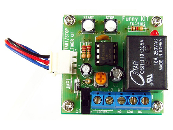 디바이스마트,MCU보드/전자키트 > 버튼/스위치/제어/RTC > RTC/타이머,FunnyKIT,모니터링 시작/정지 타이머(FK3021),본 키트는 다기능전압메터 키트인 41051와 시작/정지 타이머 키트인 61057을 결합해 놓은 형태의 키트입니다.