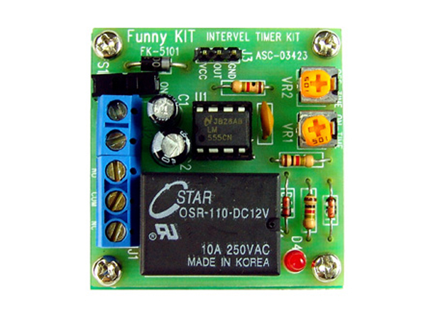 디바이스마트,MCU보드/전자키트 > 버튼/스위치/제어/RTC > RTC/타이머,FunnyKIT,모니터링 ON/OFF 반복타이머(FK3022),본 키트는 다기능전압메터 키트인 41051와 ON/OFF 반복 타이머 키트인 61056을 결합해 놓은 형태의 키트입니다.