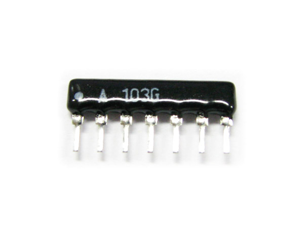 7x561J(560Ω) 7pin Sip type