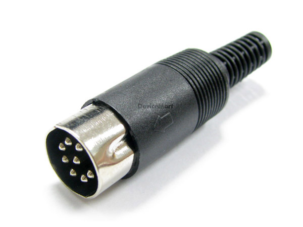 LARGE DIN PLUG (8P)