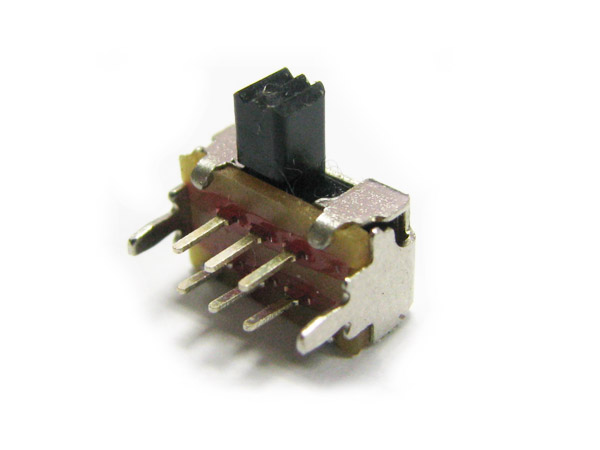 디바이스마트,스위치/부저/전기부품 > 스위치 > 슬라이드 스위치,Any Vendor,SK-22D02,슬라이드스위치 / 노브 높이 : 4mm / 가로 슬라이드 스위치 /  6PIN  / 2C2P / DC 50V 0.3A /