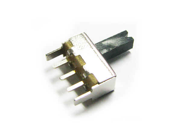 디바이스마트,스위치/부저/전기부품 > 스위치 > 슬라이드 스위치,Any Vendor,SS-12F86,슬라이드스위치 / 노브 높이 : 6mm / 가로 슬라이드 스위치 /  3PIN  / 1P2T / DC 50V 0.5A /