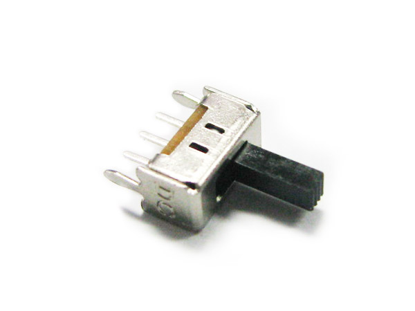 디바이스마트,,Any Vendor,SS-12D02 (노브 : 6MM),슬라이드스위치 / 노브 높이 : 6mm / 가로 슬라이드 스위치 /  3PIN  / 1P2T / DC 30V 0.3A /