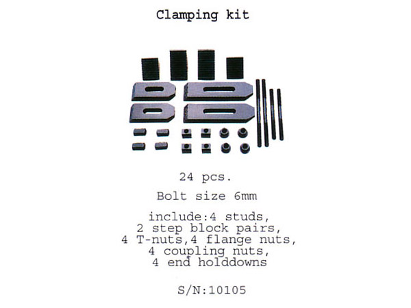 (10105)CLAMPING KIT 24 PCS