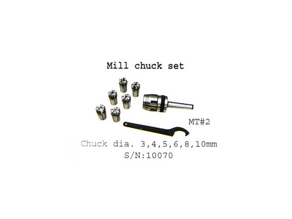 (10070)mill chuck set