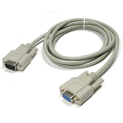 디바이스마트,케이블/전선 > 영상/음향 케이블 > D-SUB(RGB) 케이블,Coms,일반형 모니터 연장 케이블 1.8M [C0182],모니터 연장 케이블 / M-F 타입 / 길이 : 1.8M / 색상 : 베이지