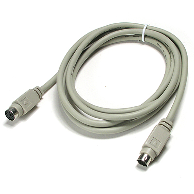 디바이스마트,케이블/전선 > PC/네트워크/통신 케이블 > 랜(LAN) 케이블,Coms,PS2 연장 케이블 2M (키보드/마우스 공용) [C0257],PS2 키보드, 마우스용 연장 케이블 / MF / 6Pin / 2M