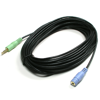 디바이스마트,케이블/전선 > 영상/음향 케이블 > 스테레오/RCA 케이블,Coms,스테레오 케이블 3.5Φ (연장) 10M [AV0355],3.5mm 스테레오 연장 케이블 / 길이 : 10M / M-F 타입 / Gold Type