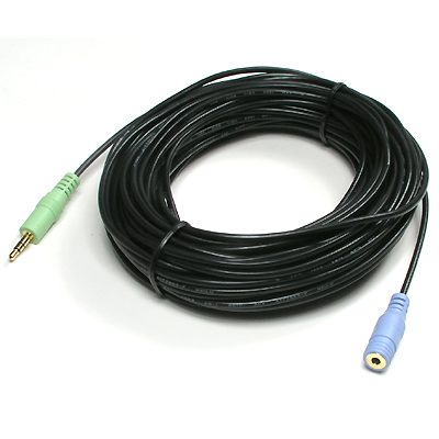 디바이스마트,케이블/전선 > 영상/음향 케이블 > 스테레오/RCA 케이블,Coms,스테레오 케이블 3.5Φ (연장) 20M [AV3467],3.5mm 스테레오 연장 케이블 / 길이 : 20M / M-M 타입 / Gold Type