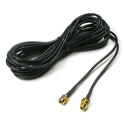 디바이스마트,케이블/전선 > 영상/음향 케이블 > S-Video/RCA1선/TV동축 케이블,Coms,RP-SMA 안테나 연장 케이블 [SMA-5M] [C0401],RP to SMA 안테나 연장 케이블 / 길이 : 5M / 색상 : 블랙