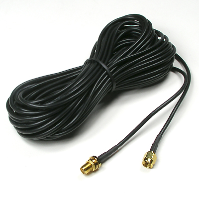 디바이스마트,케이블/전선 > 영상/음향 케이블 > S-Video/RCA1선/TV동축 케이블,Coms,Coms 무선 RP-SMA 안테나 연장 케이블 (SMA-10M) [C0402],RP to SMA 안테나 연장 케이블 / 길이 : 10M / 색상 : 블랙