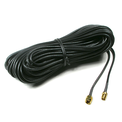디바이스마트,케이블/전선 > 영상/음향 케이블 > S-Video/RCA1선/TV동축 케이블,Coms,RP-SMA 안테나 연장 케이블 (SMA-15M) [C0403],RP to SMA 안테나 연장 케이블 / 길이 : 15M / 색상 : 블랙