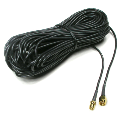 디바이스마트,케이블/전선 > 영상/음향 케이블 > S-Video/RCA1선/TV동축 케이블,Coms,Coms 무선 RP-SMA 안테나 연장 케이블 (SMA-20M) [C0404],RP to SMA 안테나 연장 케이블 / 길이 : 20M / 색상 : 블랙