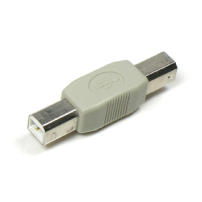 디바이스마트,커넥터/PCB > I/O 커넥터 > 젠더류 > USB2.0 젠더,Coms,USB 젠더 USB B(수)/USB B(수) [U0937],USB 연장 젠더 / USB B 타입 MALE - MALE