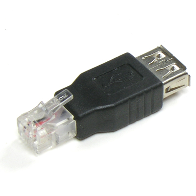 디바이스마트,커넥터/PCB > I/O 커넥터 > 젠더류 > USB2.0 젠더,Coms,USB 젠더 USB A(암)/RJ11 (수) [U0272],USB 변환 젠더 / USB A 타입 FEMALE - RJ11 MALE