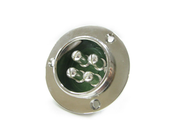 디바이스마트,커넥터/PCB > 원형커넥터 > SCK 커넥터,GOLD CONN,K-32-4R,SCK 시리즈 / Screw Mounting Connector with 3Holes-Panel ReceptacleShell / Type [P=Plug], [R=Receptacle for cable]