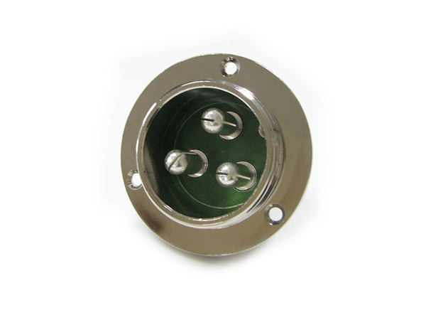디바이스마트,커넥터/PCB > 원형커넥터 > SCK 커넥터,GOLD CONN,K-40-3R,SCK 시리즈 / Screw Mounting Connector with 3Holes-Panel ReceptacleShell / Type [P=Plug], [R=Receptacle for cable]