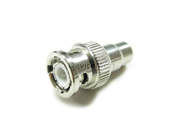 디바이스마트,커넥터/PCB > RF커넥터/케이블 > BNC 커넥터,Any Vendor,BNCP-RCAJ,BNC - RCA 커넥터 / P= MALE / J=FEMALE