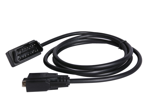 디바이스마트,케이블/전선 > PC/네트워크/통신 케이블 > 시리얼(Serial) 케이블 > D-SUB 9핀 (DE-9) 케이블,클레버플랜트,OBD-II (J1962) 실드 케이블 - Right Angle,OBD-II (J1962) 실드 케이블 / Right Angle 타입 / OBD-ii 커넥터(암 - 16핀)과 DB9 핀으로 연결 / 길이 : 1.5 M