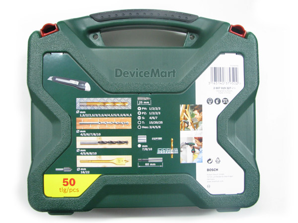 디바이스마트,수공구/전자공구/전동공구 > 초경/절삭공구 > 드릴류 > 스트레이트드릴,BOSCH,드릴비트세트 Promo-X line (50pcs),보쉬드릴기리세트 50종. (외부입고상품)-평균배송일 : 2~3일