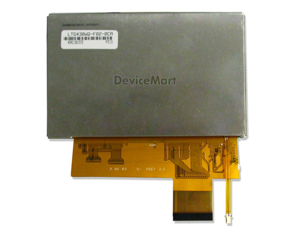 디바이스마트,LED/LCD > LCD COLOR > 칼라 LCD패널 > 4인치대 컬러 LCD패널,SAMSUNG,LTG430WQ-F02,480*272 / 4.3'wide  [Outline: 105.5*67.2] [Viewing area: 98.7*57.5] LED B/L, 24bit