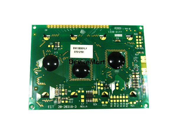 디바이스마트,LED/LCD > LCD 캐릭터/그래픽 > 그래픽 LCD,EDT,EW13B30YLY-D (15),GRAPHIC LCD, Format Size(inch) : 128*64, Outline : 93.0*70.0, Viewing area : 71.7*39.0, LED B/L, yellow-green