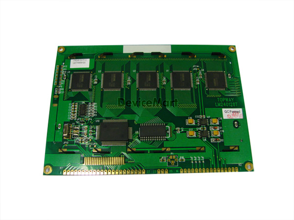 디바이스마트,LED/LCD > LCD 캐릭터/그래픽 > 그래픽 LCD,TOPWAY,LM240128TCC-D (18),GRAPHIC LCD, Format Size(inch) : 240*128, Outline : 144.0*104.0, Viewing area : 114.0*64.0, LED B/L, FSTN, white and black, T6963C