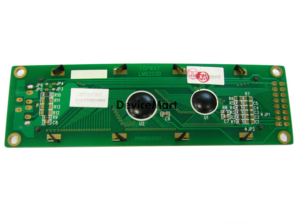 디바이스마트,LED/LCD > LCD 캐릭터/그래픽 > 캐릭터 LCD,TOPWAY,LMB202DFC-D (28),CHARACTER LCD, Format Size(inch) : 20*2, Outline : 116.0*37.0, Viewing area : 84.0*19.0, LED B/L, blue and white