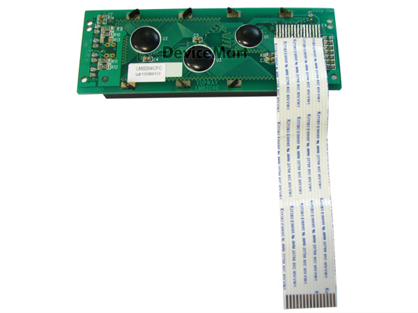 디바이스마트,LED/LCD > LCD 캐릭터/그래픽 > 캐릭터 LCD,TOPWAY,LMB204CFC-D (31),CHARACTER LCD, Format Size(inch) : 20*4, Outline : 105.0*38.0, Viewing area : 76.0*25.2, LED B/L, blue and white, 3V, FFC