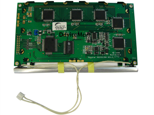 디바이스마트,LED/LCD > LCD 캐릭터/그래픽 > 그래픽 LCD,RAYSTAR,RG240128A-TIF-V-D (41),GRAPHIC LCD, Format Size(inch) : 240*128 , Outline : 170.0*103.0 , Viewing area : 132.0*76.0, CCFLB/L, black and white, T6963C