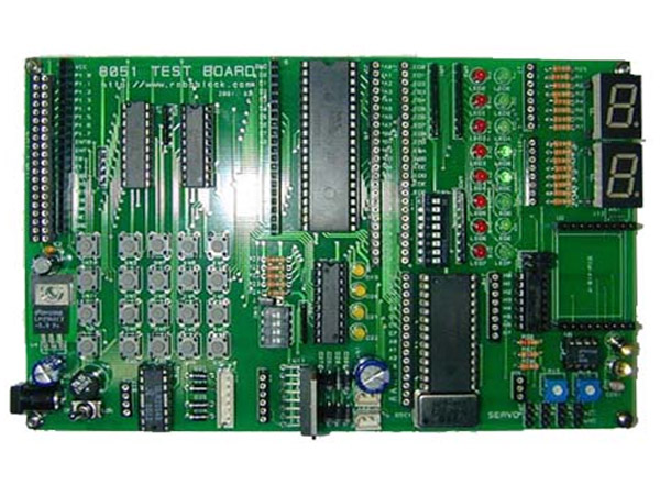 디바이스마트,MCU보드/전자키트 > 프로세서/개발보드 > 8051,(주)로보블럭시스템,8051 테스트보드 (반제품),