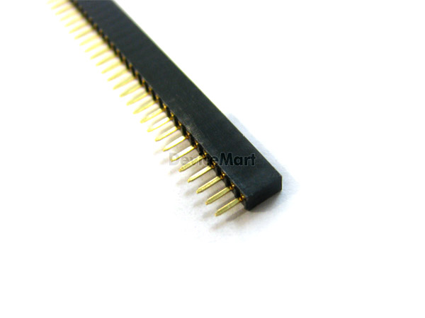디바이스마트,커넥터/PCB > 핀헤더/IC 소켓 > 핀헤더소켓 > 1.27mm pitch 헤더소켓,,핀헤더소켓 BS127S-1935-40G (1.27mm),핀헤더 소켓 / 스트레이트 타입 / DIP 타입 / 1.27mm pitch / 1열 / 40pin