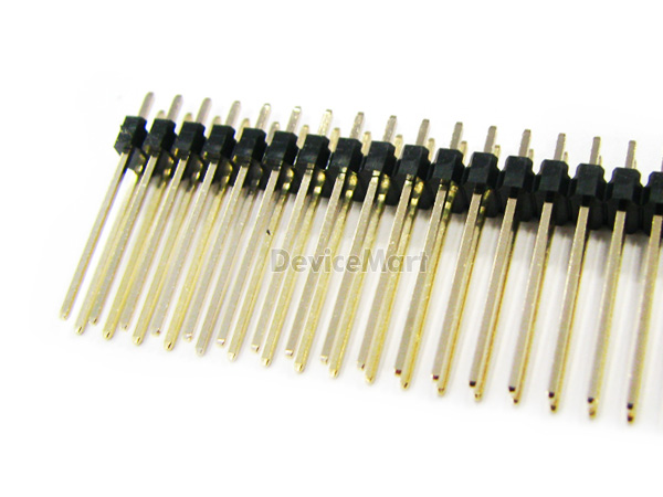 디바이스마트,커넥터/PCB > 핀헤더/IC 소켓 > 핀헤더 > 2.54mm pitch 핀헤더,NW3 (New3),핀헤더 PH01-80DS-G-20mm(2.54mm),핀헤더 / 스트레이트 타입 / DIP 타입 / 2.54mm pitch / 2열 / 80pin  / 전체길이 20mm