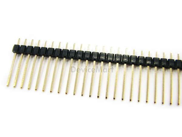 디바이스마트,커넥터/PCB > 핀헤더/IC 소켓 > 핀헤더 > 2.54mm pitch 핀헤더,NW3 (New3),핀헤더 PH01-40SS-G-18mm(2.54mm),핀헤더 / 스트레이트 타입 / DIP 타입 / 2.54mm pitch / 1열 / 40pin  / 전체길이 18mm