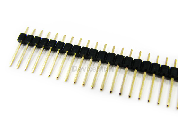 디바이스마트,커넥터/PCB > 핀헤더/IC 소켓 > 핀헤더 > 2.54mm pitch 핀헤더,NW3 (New3),핀헤더 PH01-40SS-G-14mm(2.54mm),핀헤더 / 스트레이트 타입 / DIP 타입 / 2.54mm pitch / 1열 / 40pin  / 전체길이 14mm