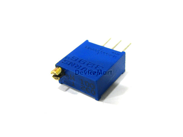 디바이스마트,RLC/수동소자 > (R) 저항 > 가변저항(트리머) > Bourns 3296 가변저항,Bourns,Bourns 3296W Series-10KΩ,가변 저항 / 트리머 / 10K옴 / code : 103