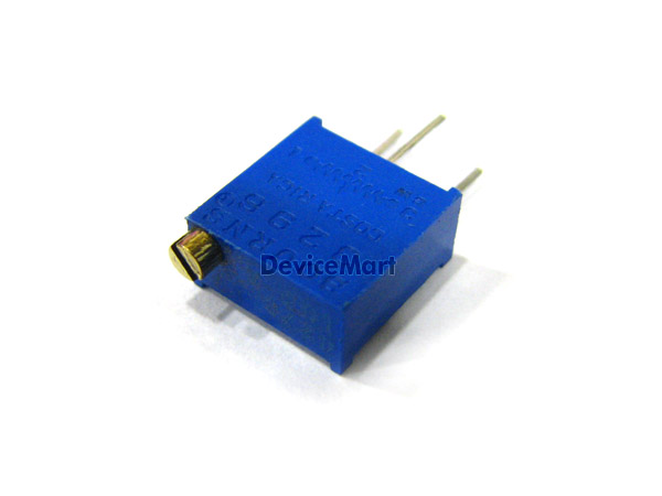 디바이스마트,RLC/수동소자 > (R) 저항 > 가변저항(트리머) > Bourns 3296 가변저항,Bourns,Bourns 3296Y Series-100KΩ,가변 저항 / 트리머 / 100K옴 / code : 104